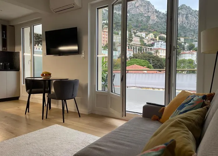 Luxury Top Floor Apartment With Terrace - Beaulieu Sur Mer